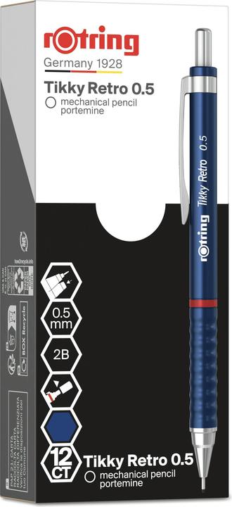 Produktbild Rotring Feinminenstift Tikky (0.50 mm, 2B, 1x)