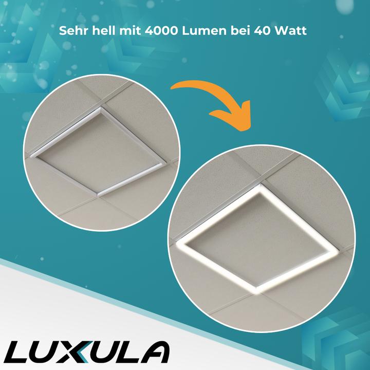 Produktbild Luxula LED Leuchtrahmen, 62x62 cm (4000 lm)