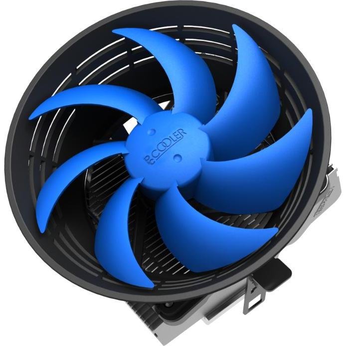 Pccooler Q121-V2 Top Blow (97 mm), Dissipatore CPU, Blu