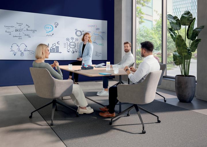 Produktbild Franken Whiteboard Infinity Modular (1200 x 900 mm)