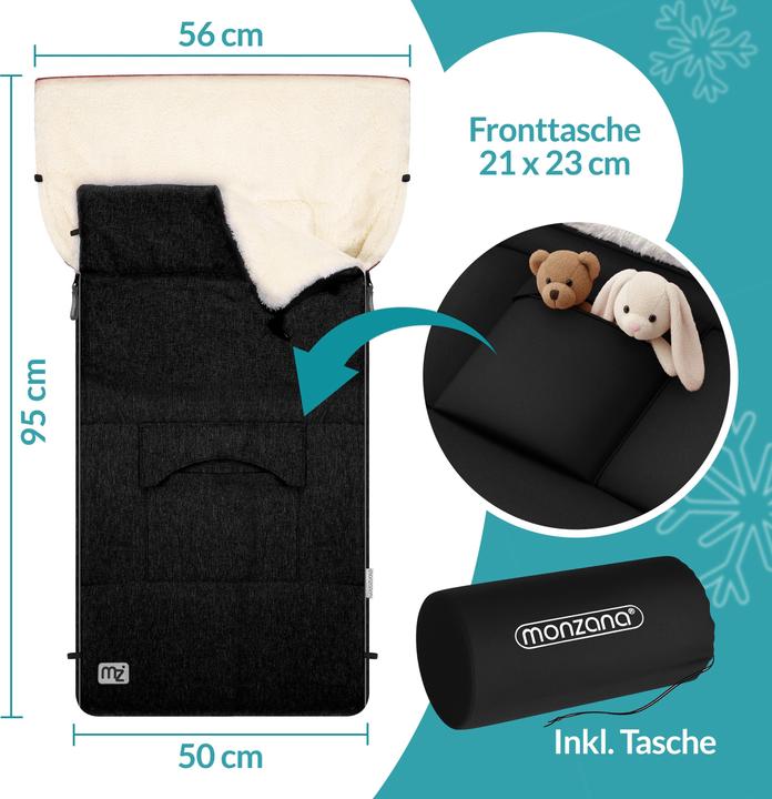 Produktbild Monzana Babyfusssack