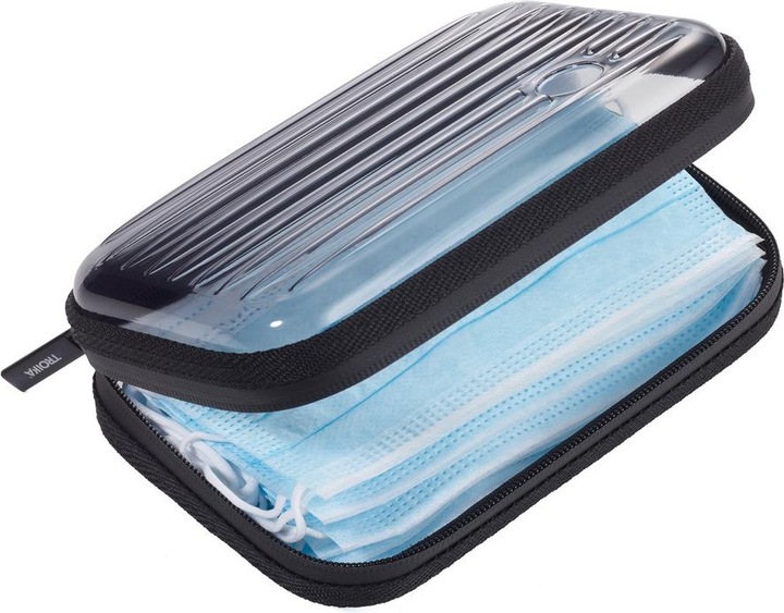 Actual product image Troika CLEAR CASE Etui de voyage, noire/transparent (Case)