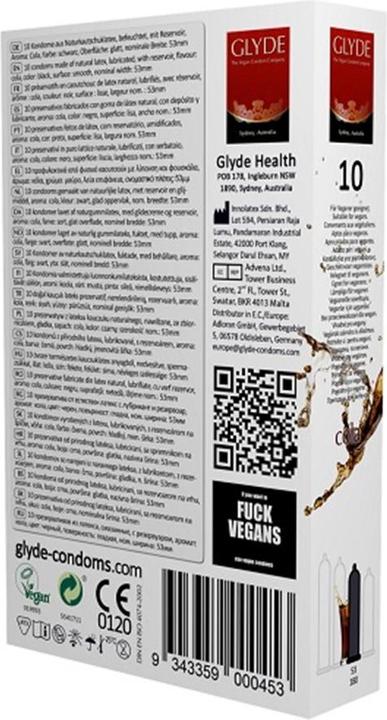 Actual product image Glyde Cola (10 pcs.)
