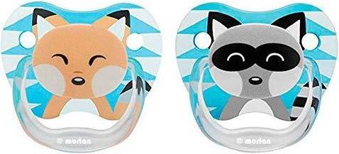 Productafbeelding Dr Browns Orthodontische fopspeen PreVent Classic dieren 2 st, 0-6m (2x, 0 - 6 Maanden)