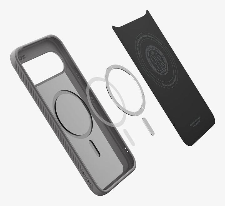 Productafbeelding Spigen - Liquid Air MagSafe - Google Pixel 10 / 10 Pro - Marble Grey (Google Pixel 10 Pro, Google Pixel 10)