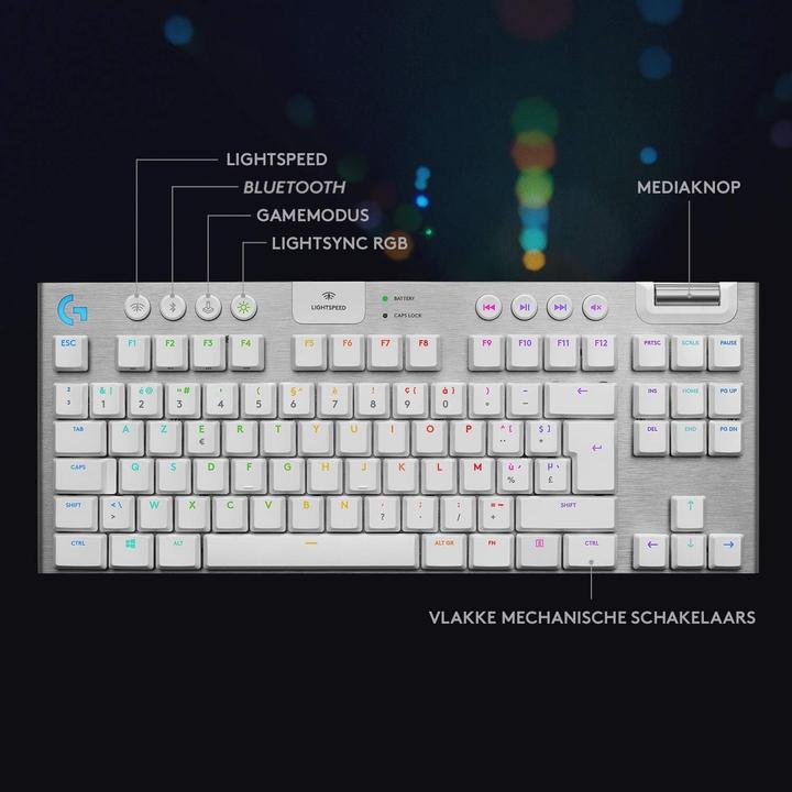 Actual product image Logitech G G915 TKL LIGHTSPEED (Eng. Int., Wireless)