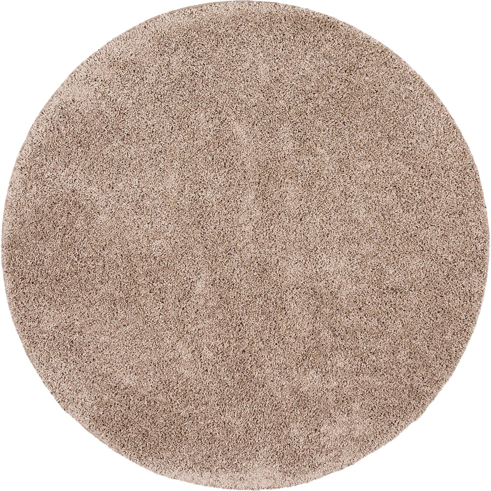 Thumbnail - Snapstyle, Teppich, Luxus Hochflor Langflor Teppich Milano (Ø 100 cm)