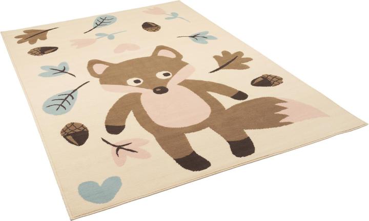 Actual product image Pergamon Kids Carpet Trendline Pastel Fox (185 x 270 cm)