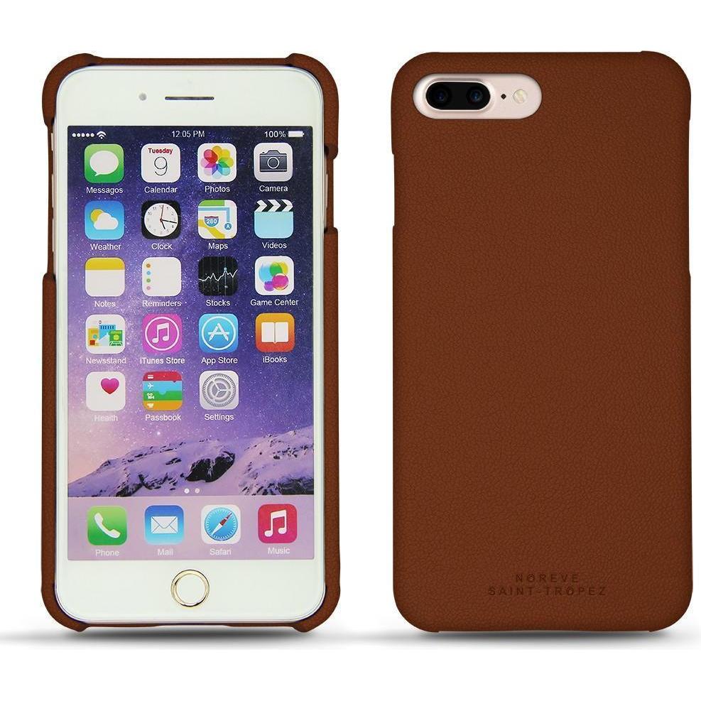 Noreve Lederschutzhülle (Apple iPhone 7 Plus), Smartphone Hülle, Braun