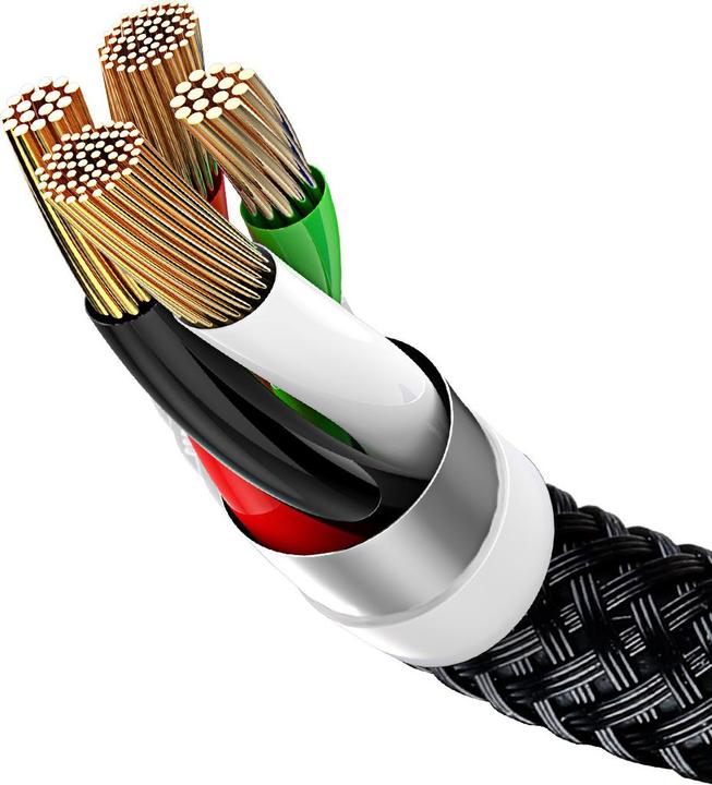 Produktbild Baseus Three Primary Colors 3-in-1 (0.30 m, USB 2.0)
