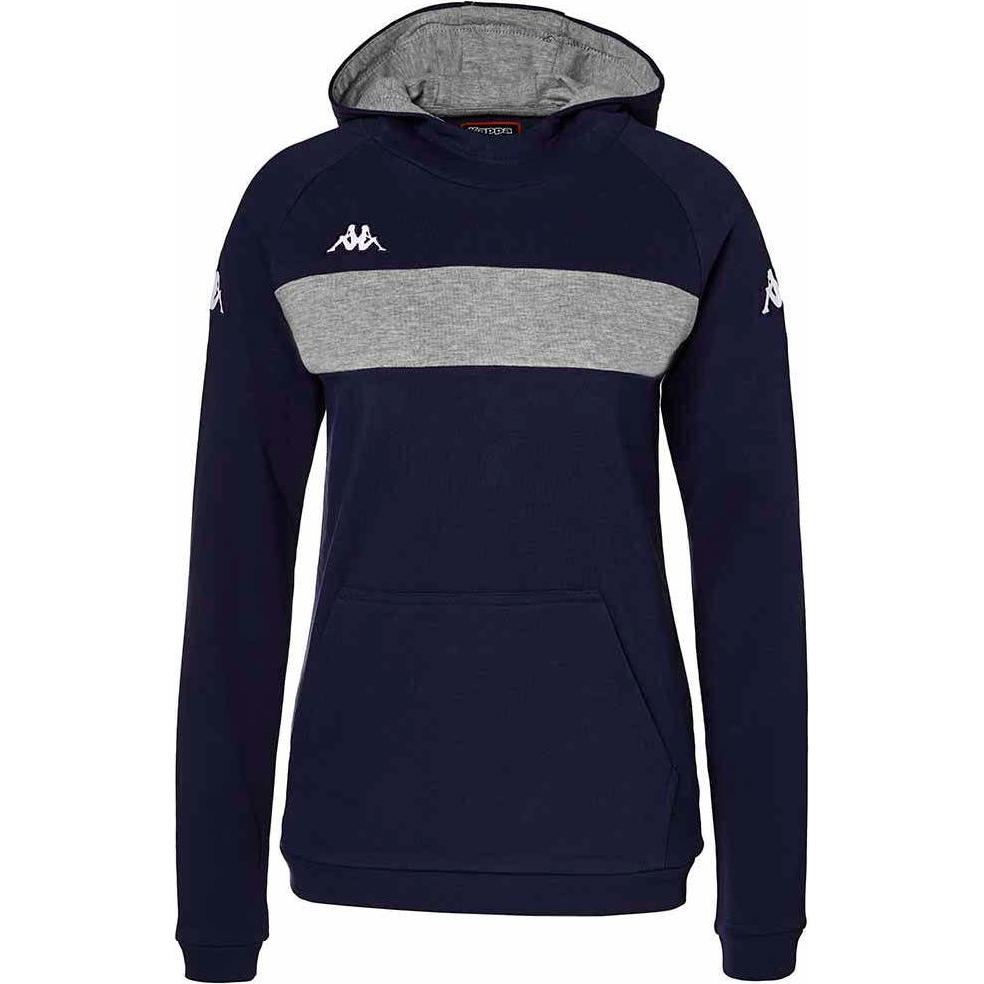 Kappa, Damen, Pullover, Daccia, Grau, Blau, (XS)