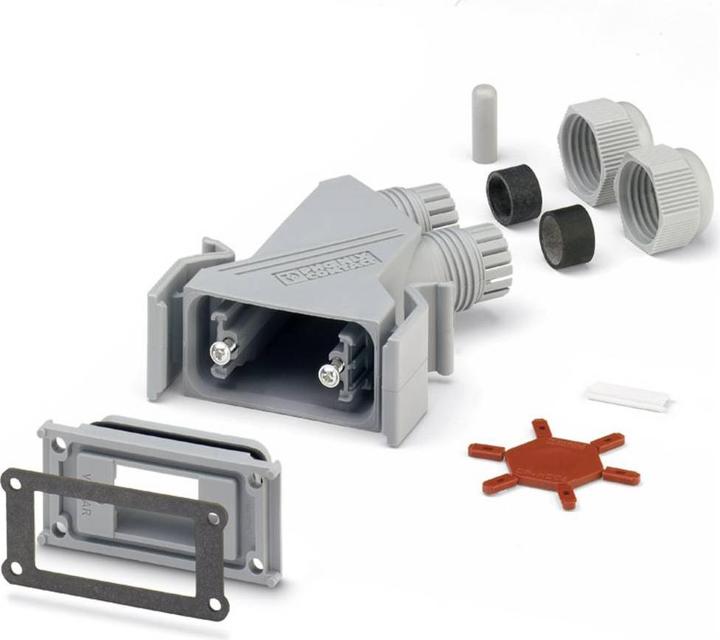 Actual product image Phoenix Contact 25 way IP67 std Dsub plug connector kit