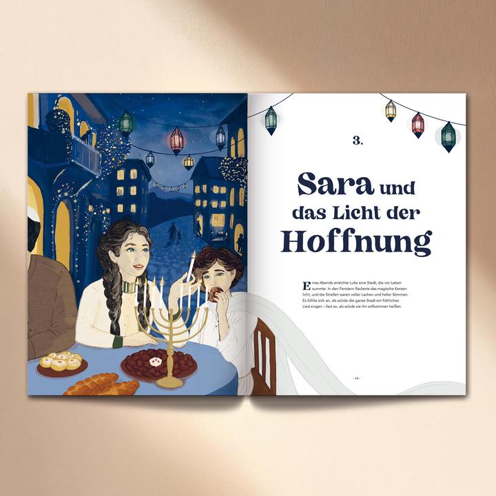 Actual product image Lukes Reise zum Herzen der Welt - Eine Geschichte von Liebe, Licht und Freundschaft (German, Verena Ofarim, 2025)