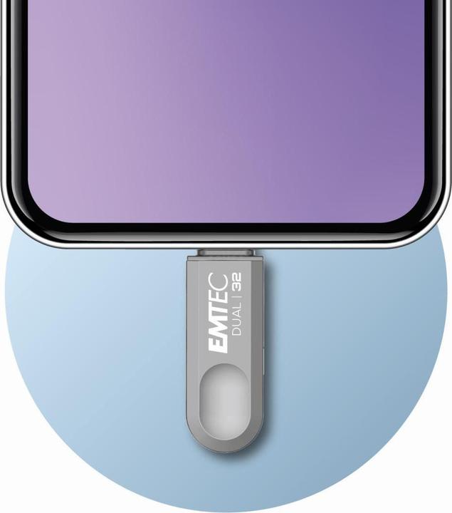Immagine prodotto Emtec USB3.2 Tipo-C Dual D280 32GB (32 GB, USB-C)