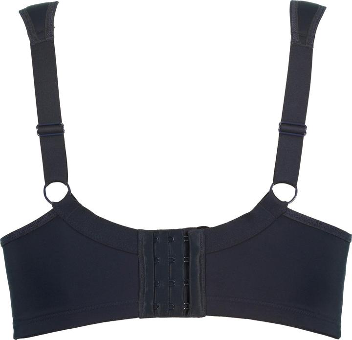 Actual product image Ulla Popken Satin Trim Wirefree Stretch Microfiber Wellness Bra (95 F)