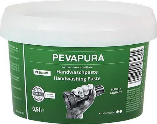 Actual product image Paul Voorman Hand cleaning paste Pevapura 500 ml silicone-free tin PAUL VOORMANN (refill, 500 ml)