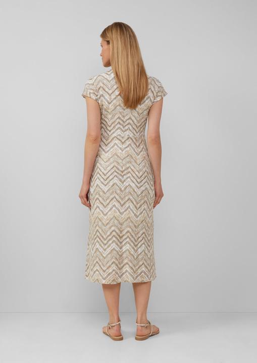 Immagine prodotto S.Oliver Kleid Antailliertes Midikleid aus Strickjersey mit V-Ausschnitt (46)