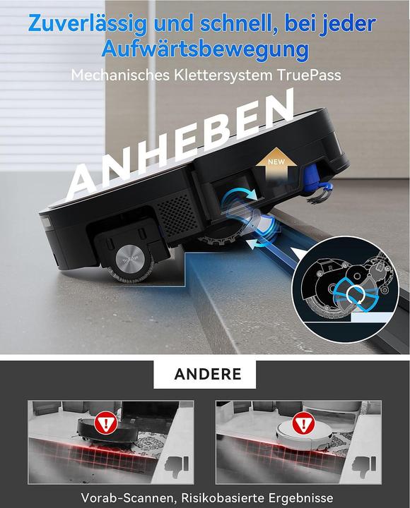 Immagine prodotto Ecovacs X11 Pro Omni (19500 Pa, Rullo)