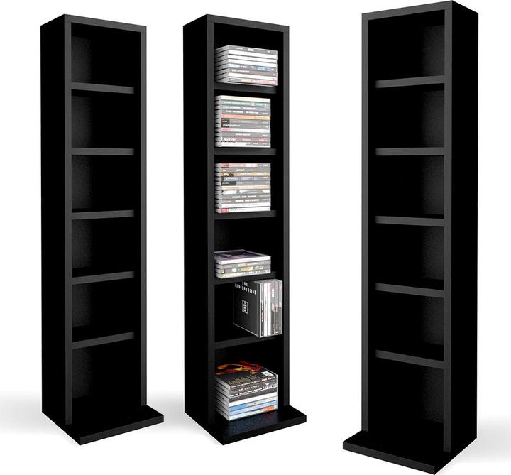 Actual product image Vicco CD-Regal (21 x 20 x 91.80 cm)