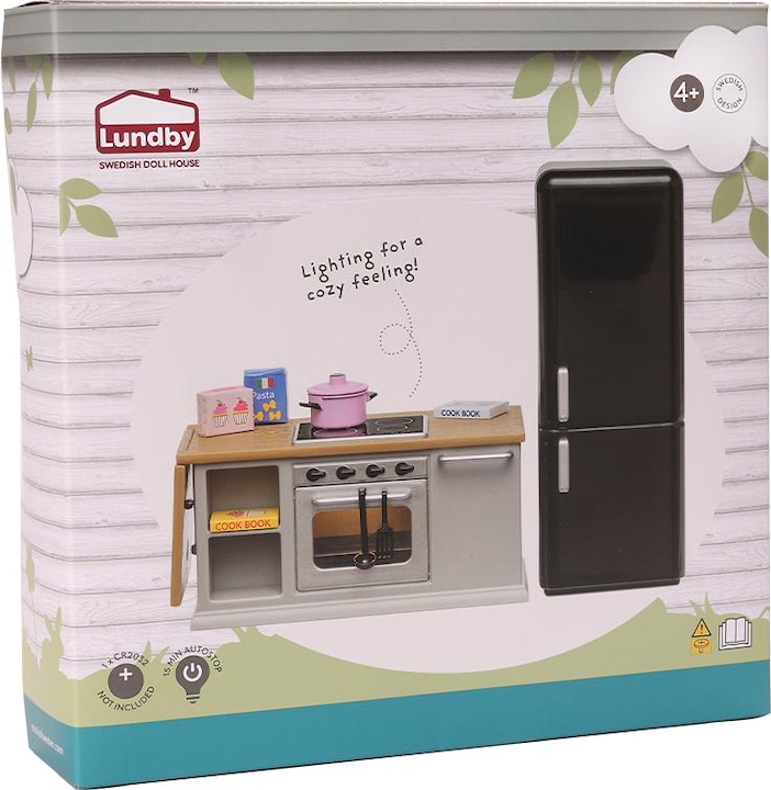 Productafbeelding Lundby Poppenhuis accessoires keukenset