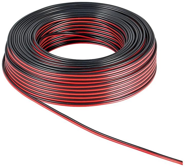 Actual product image Goobay Speaker cable Redblack CU (100 m, 2.50 mm²)