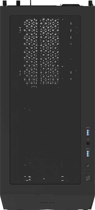 Actual product image Gigabyte CASE MIDITOWER ATX W/O PSU/GB-C102G BLACK (Mini-ITX, mATX)