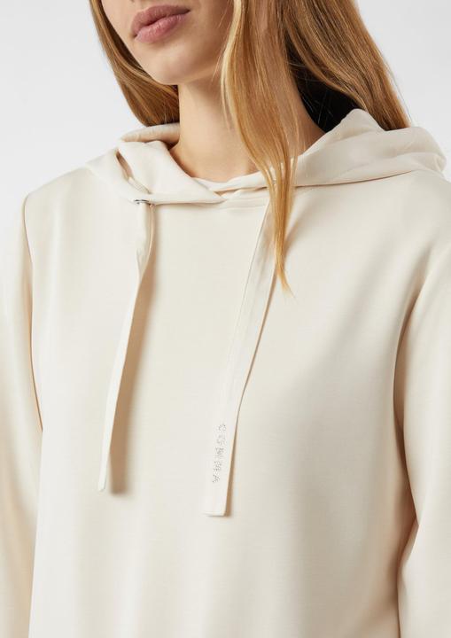 Produktbild Comma Sweatshirt Sweatshirt mit Kapuze und Schmucksteinchen (34)