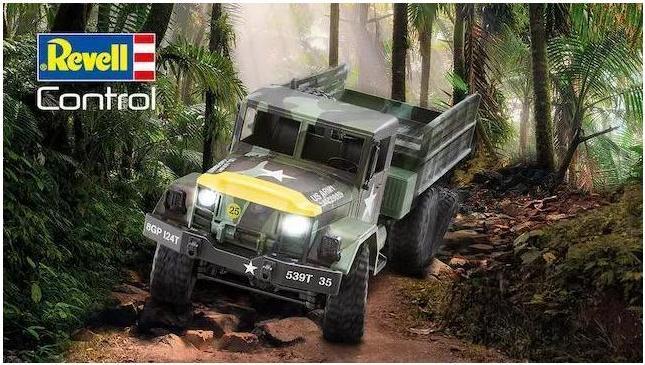 Actual product image Revell Truck US Army Truck 6x6 1:16, RTR