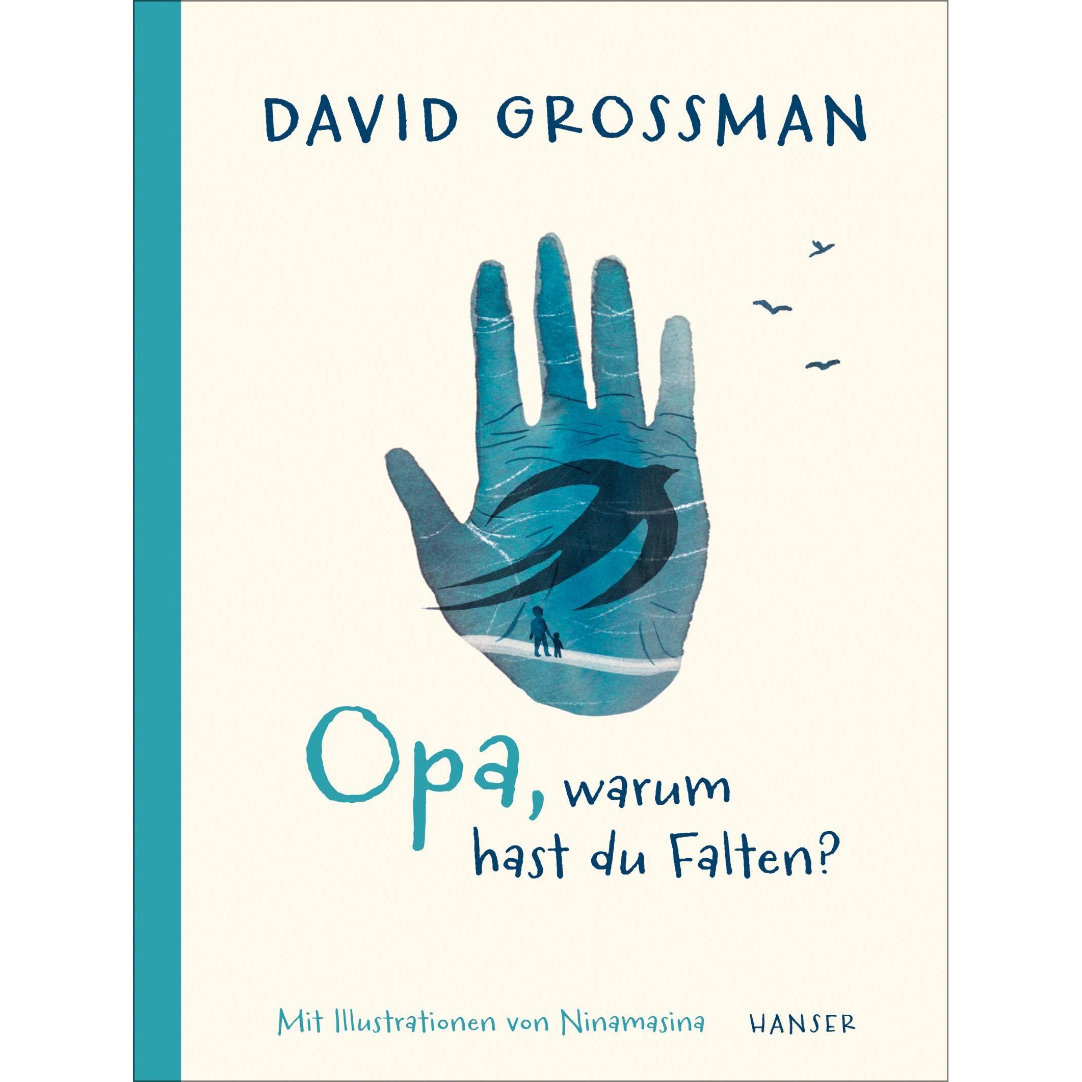 Thumbnail - Opa, warum hast du Falten?, Kinderbücher von David Grossman, Anne Birkenhauer, Ninamasina