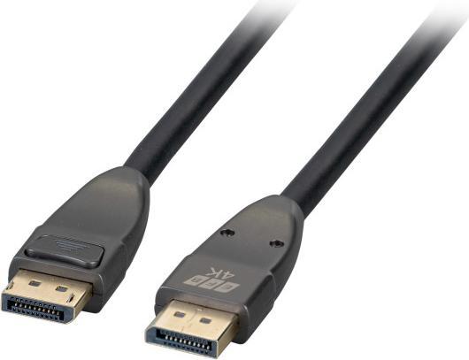 Produktbild EFB Elektronik DisplayPort 1.2 Anschlusskabel, 4K60HZ Stecker-Stecker, ZDG-Premiumstecker, 3m, schwarz (3 m, DisplayPort, 1.2)