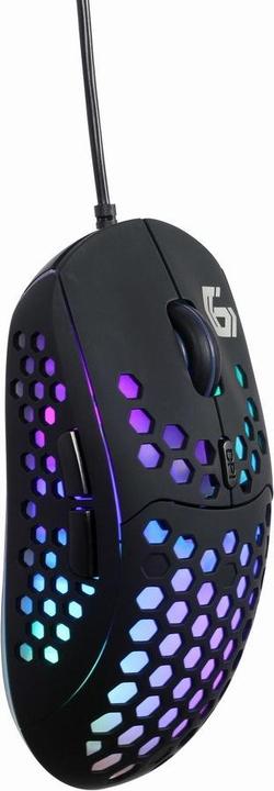 Image du produit Gembird Souris de jeu 6 boutons avec éclairage LED (Filaire)