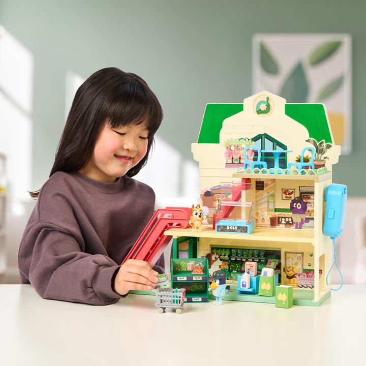 Actual product image Bluey Supermarkt Spielset