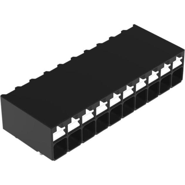 Wago, Zubehör Elektroinstallation, 2086-1210 Printklemme 1.50mm² Polzahl (num) 10 Schwarz