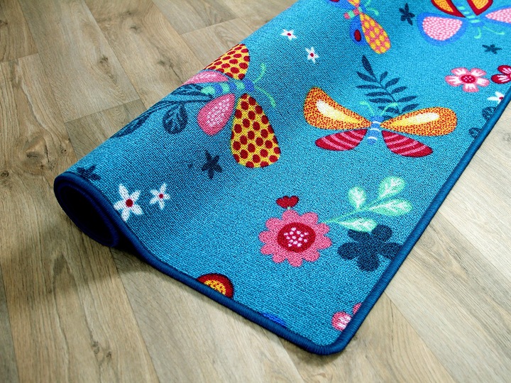 Actual product image Snapstyle Kids game carpet butterfly (80 x 400 cm)