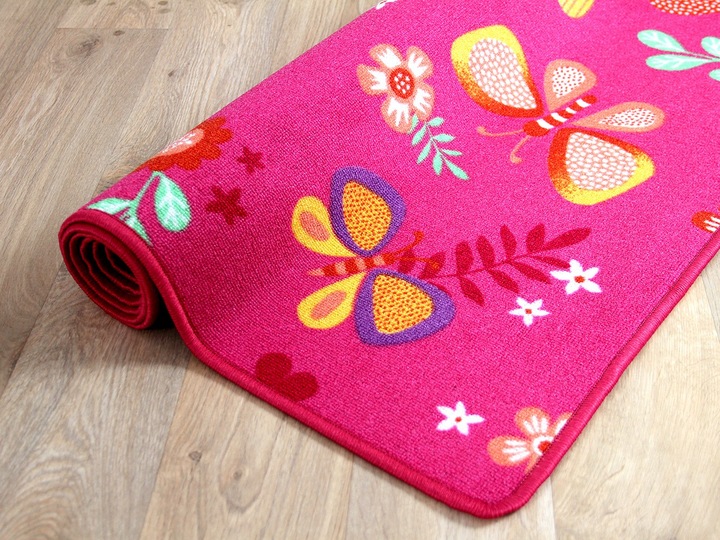 Actual product image Snapstyle Kids Game Carpet Butterfly (160 x 240 cm)