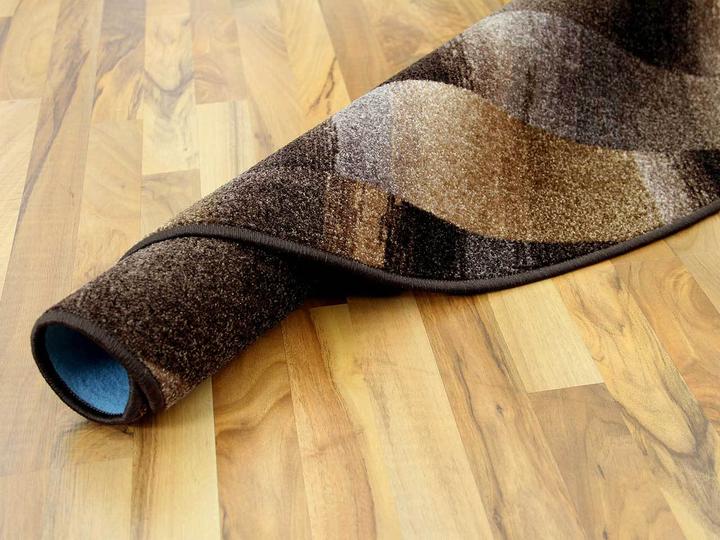 Actual product image Snapstyle Designer Velour Carpet Mystic Karo (Ø 100 cm)