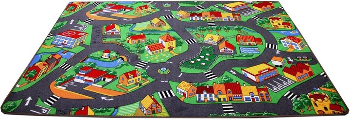 Image du produit Snapstyle Tapis de rue Réversible avec deux paysages de rue Metropolis (160 x 240 cm)