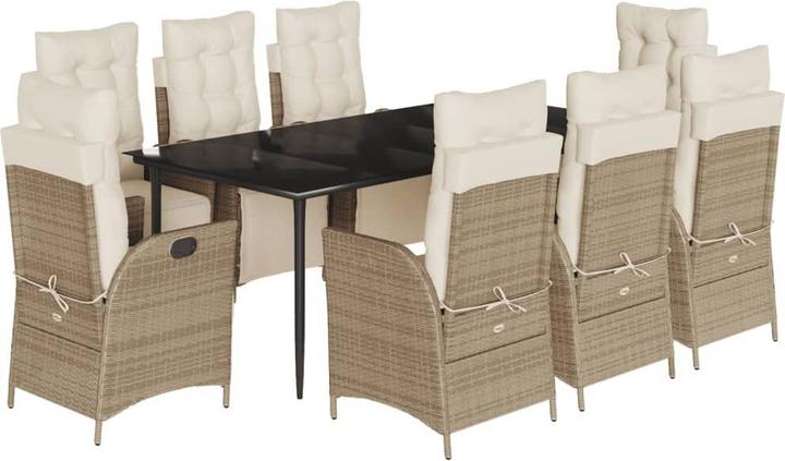 Produktbild vidaXL Garten Essgruppe (200 x 100 x 74 cm)