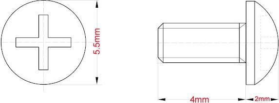 Produktbild Play-Zone 150-Teiliges Set mit Abstandshaltern 6mm 15mm Schrauben un