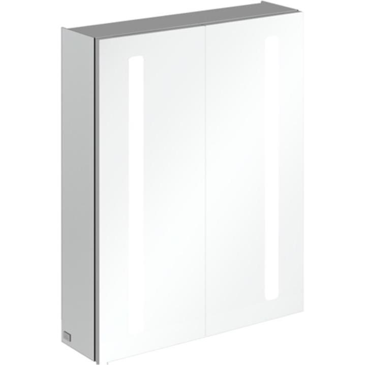 Villeroy & Boch, Spiegelschrank, My View 14+ Spiegelschrank A43360, 600 x 750 x 173 mm, mit LED- Beleuchtung vertikal