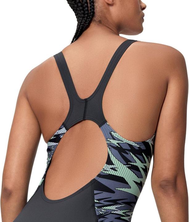 Immagine prodotto Speedo Hyperboom Splc Msclbk 1pc Blk/Ltgrn (38, 40)
