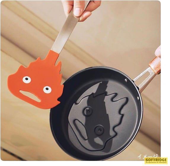 Productafbeelding Benelic Le Château ambulant poêle à crêpes Calcifer (17 cm, Crêpe pan, Roestvrij staal)