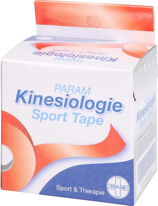 Actual product image Kinesiologie Sport Tape 5cm x 5m Rot, 1 St PFL (5 m)