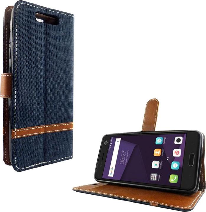 Produktbild König Design Hülle Handy Schutz für ZTE Blade V8 Case Cover Tasche Wallet Etui Handyhülle Neu (ZTE Blade V8)