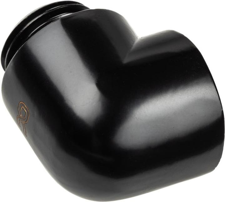 Produktbild Alphacool Eiszapfen Adapter 90 Grad G1/4 Zoll AG auf G1/4 Zoll IG