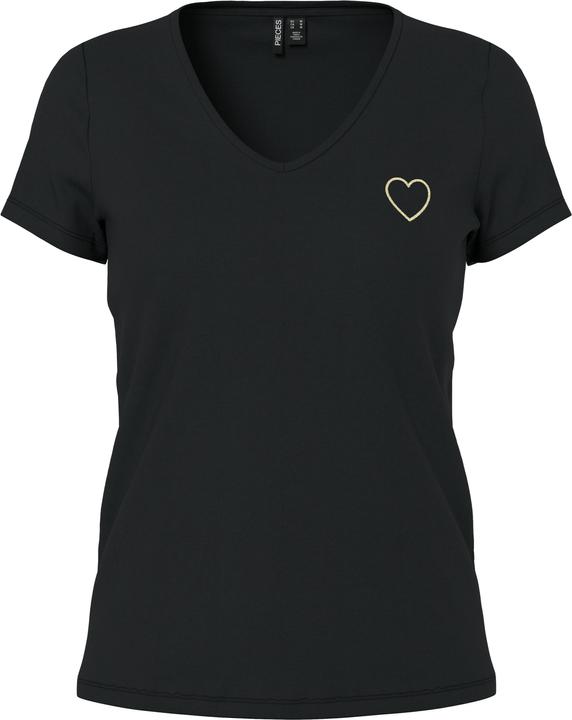 Actual product image Pieces Pcnew Billy Tee Emb Noos Bc (L)