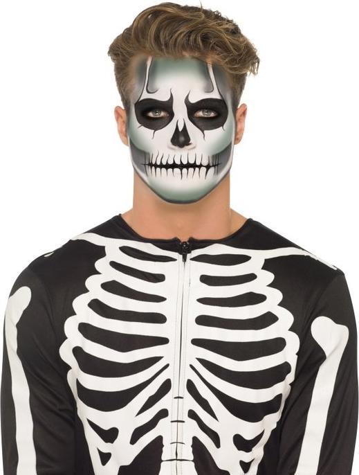 Actual product image Smiffys Glow in the Dark Skeleton Makeup Kit