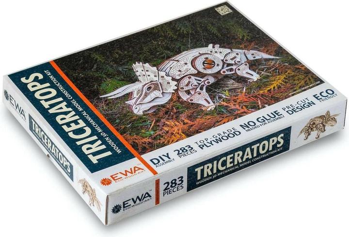 Produktbild Eco Wood Art Triceratops - 3D Holzbausatz