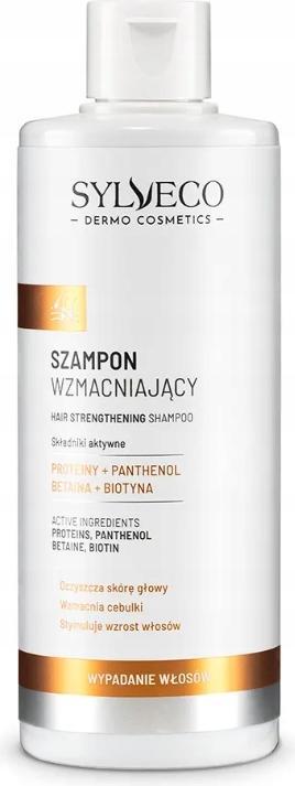Actual product image Sylveco Dermo Hair Loss Strengthening Shampoo 300 Ml (300 ml, Liquid shampoo)