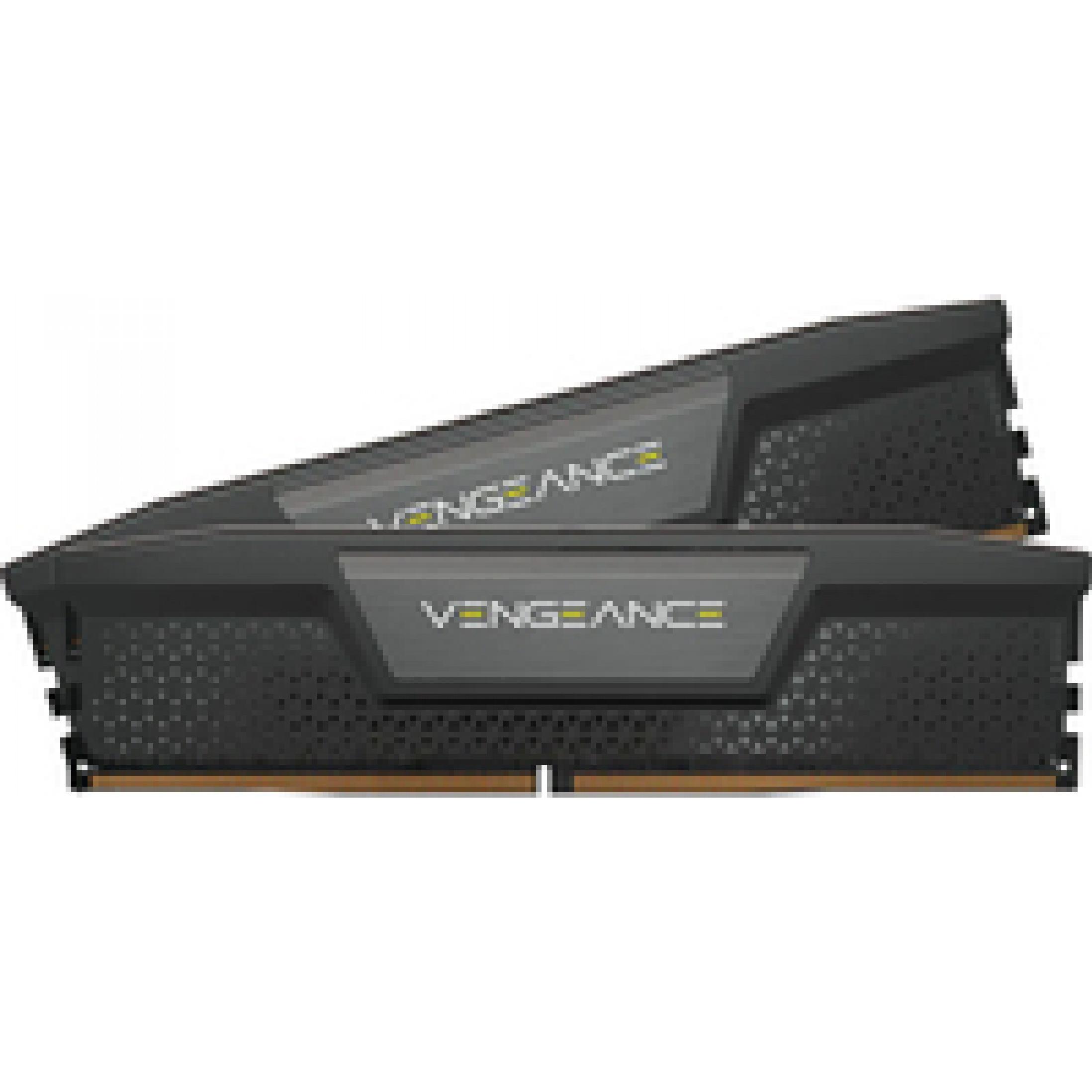 Corsair Vengeance (2 x 32GB, 6000 MHz, DDR5-RAM, DIMM), RAM, Schwarz